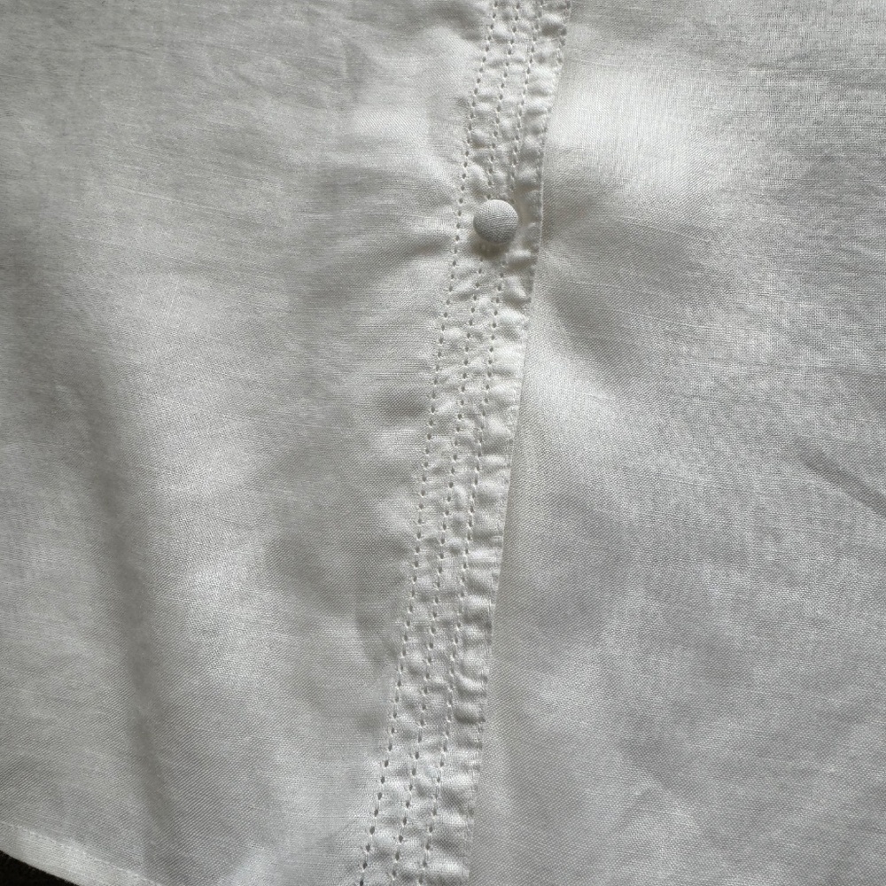 Linen Button-Down Shirt - Picture 7 of 11